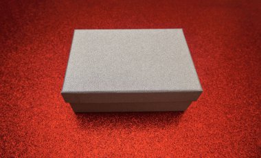 Noel hediye kutusunun yakın görüntüsü