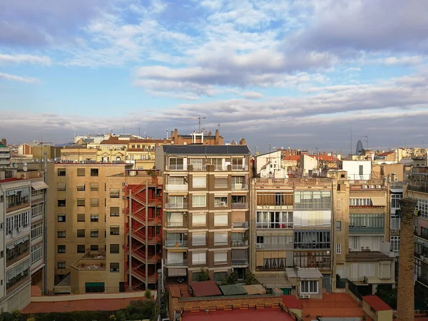 バルセロナ市のパノラマビュー — ストック写真