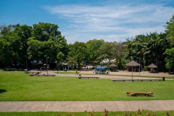 Sao Paulo Brazil 2016年10月16日 サンパウロの Burle Marx 公園の広い眺め — ストック写真