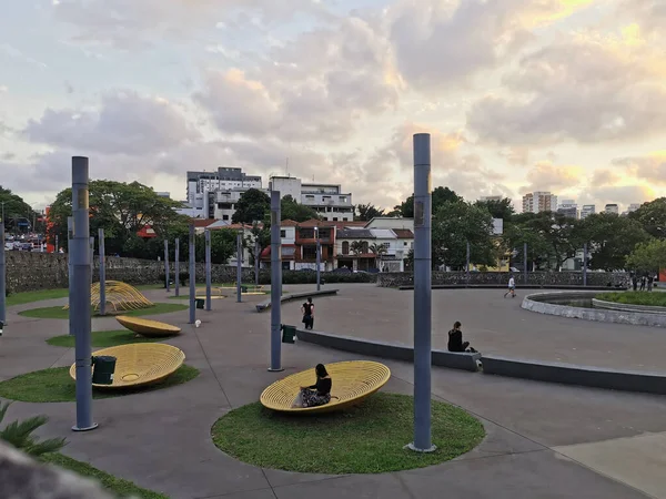 Sao Paulo Brazil December 2020 콩고냐스 공항에서 가까운 기념관의 새로운 — 스톡 사진