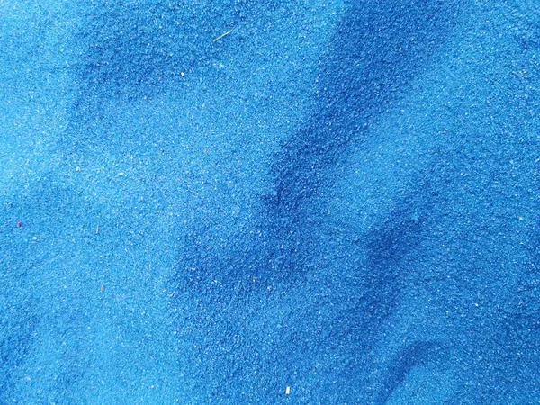 Uitzicht Prachtige Blauwe Zandtextuur — Stockfoto