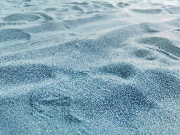 Blick Auf Schönen Blauen Sand Textur — Stockfoto