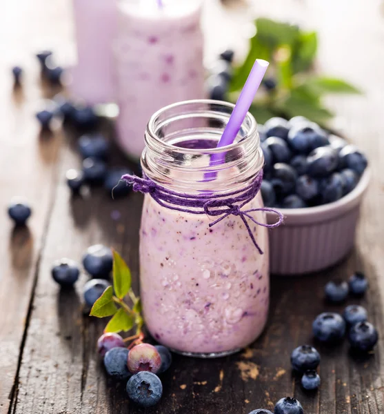 Batido de arándanos — Foto de Stock