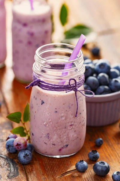 Batido de arándanos — Foto de Stock