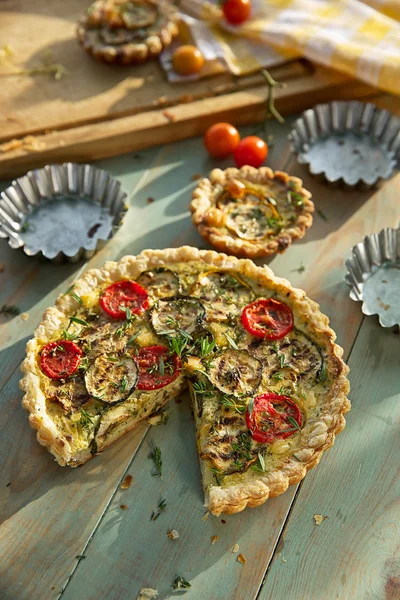 Quiche cuketou — Stock fotografie