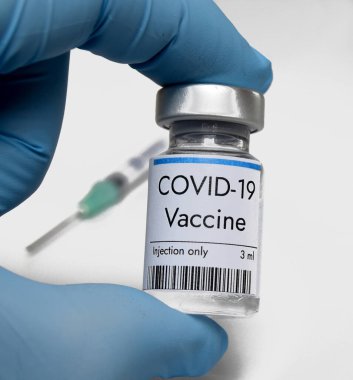 ABD 'deki Moderna laboratuvarında Coronavirus aşısı.