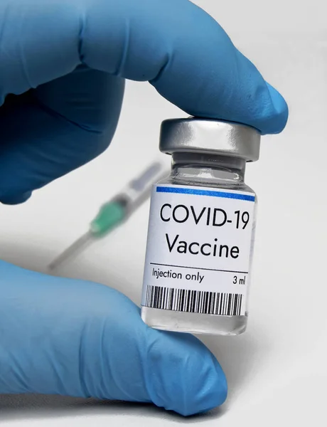 Covid Vaccine Pfizer Laboratory — Stock Photo, Image