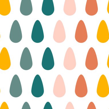 Yavru renkli İskandinav İskandinav İskandinav geçmişteki kusursuz desen