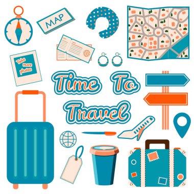 Turizm seyahati elementler kümesi