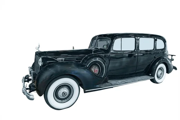 Szentpétervár Oroszország Április 2021 Packard V12 Limuzin Egy Amerikai Végrehajtó — Stock Fotó