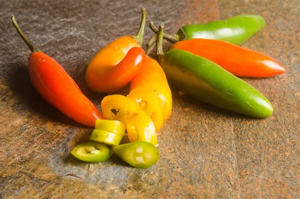 Serrano-Paprika — Stockfoto