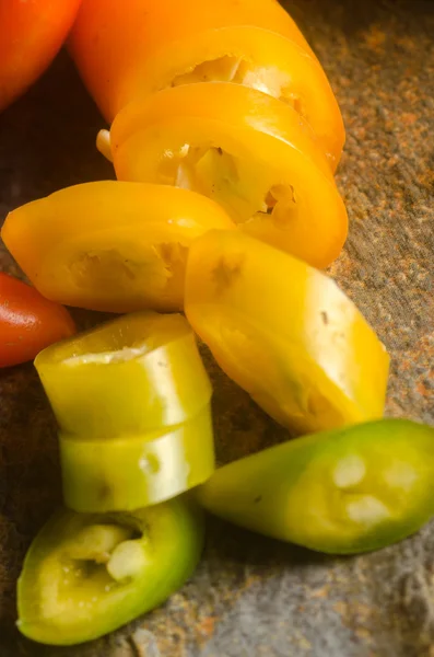 Pimientos serranos picantes —  Fotos de Stock