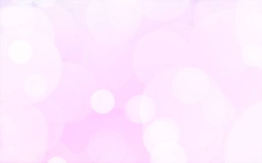 Sevgililer Günü konsepti için arka planda Bokeh ışıkları olan lüks pembe bulanık arka plan.