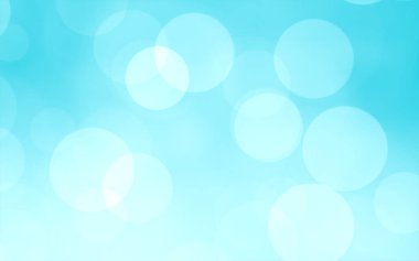 Mavi beyaz odak bulanık arka plan. Arkaplan ve duvar kağıdı Noel için soyut bokeh yumuşak ışık gradyanı.