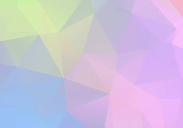 Abstract colorful triangle in pastel gradation background. 3D render triangles modern for background wallpaper and Business template.