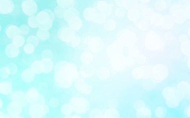 Mavi beyaz odak bulanık arka plan. Arkaplan ve duvar kağıdı Noel için soyut bokeh yumuşak ışık gradyanı.