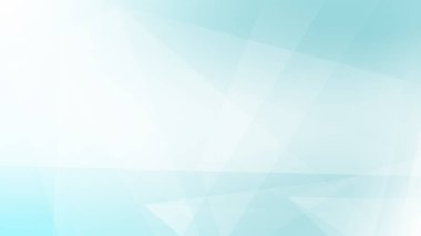 Soyut mavi beyaz ve gri çokgen üçgen gradyan arkaplan. 3d resimleme.