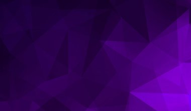 Soyut mor eğimli üçgen arkaplan. Üç boyutlu üçgenler. modern duvar kağıdı.