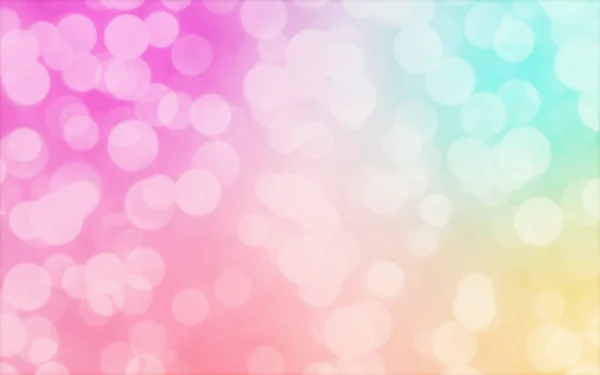 Colorful abstract background with pastel bokeh lights for background and wallpaper