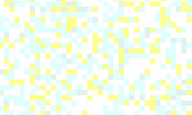 Soyut kare piksel mozaik renkli arka plan geometrik renksiz desen pastel renklerde. 8 bit