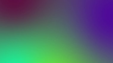 Soyut yeşil mavi ve mor yumuşak renkli arkaplan. Mobil uygulama için modern yatay tasarım.