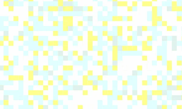 概要パステルカラーの正方形ピクセルモザイクカラフルな背景幾何学的なシームレスパターン 8ビット — ストック写真