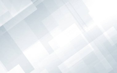 Soyut mavi beyaz ve gri çokgen kare gradyan arkaplan. Konsept tasarım teknolojisi ve modern alanla. 3d resimleme.