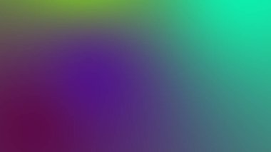 Soyut yeşil mavi ve mor yumuşak renkli arkaplan. Mobil uygulama için modern yatay tasarım.