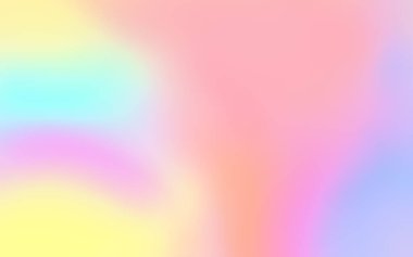Soyut gökkuşağı yumuşak bulut arkaplanı pastel renkli derecelendirme.