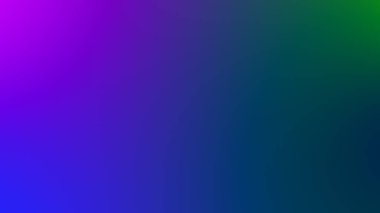 Soyut yeşil mavi ve mor yumuşak renkli arkaplan. Mobil uygulama için modern yatay tasarım.