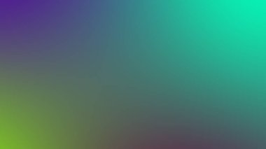 Soyut yeşil mavi ve mor yumuşak renkli arkaplan. Mobil uygulama için modern yatay tasarım.