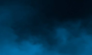 Siyah renkli, koyu renk korku arkaplanda mavi duman. Konsept tasarımı için kullan Cadılar Bayramı Ürkütücü Gecesi.