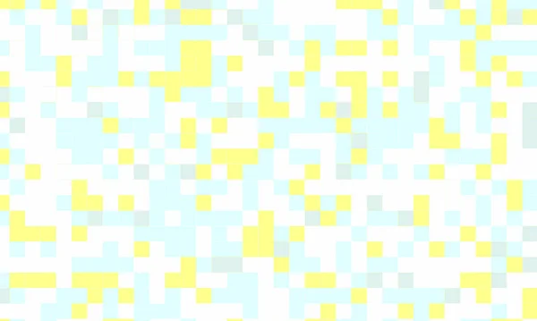 Abstract Vierkant Pixel Mozaïek Kleurrijke Achtergrond Geometrisch Naadloos Patroon Pastelkleuren — Stockfoto