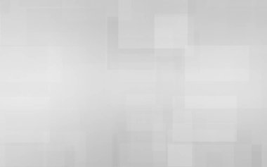 Soyut beyaz ve gri çokgen kare gradyan arkaplan. Konsept tasarım teknolojisi ve modern alanla. 3d resimleme.