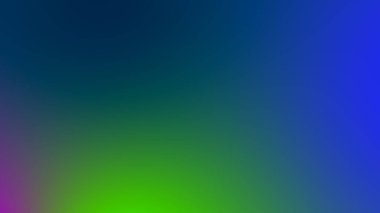 Soyut yeşil mavi ve mor yumuşak renkli arkaplan. Mobil uygulama için modern yatay tasarım.