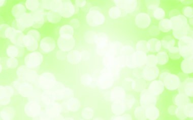 Yeşil, beyaz, odak noktası bulanık arka plan. Grafik tasarımı poster pankartı ve arkaplan ile kavram ekolojisi için soyut bokeh yumuşak ışık gradyanı.