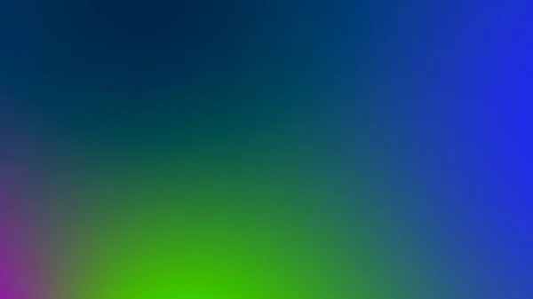 Abstracte Gradiënt Groen Blauw Paars Zachte Kleurrijke Achtergrond Modern Horizontaal — Stockfoto