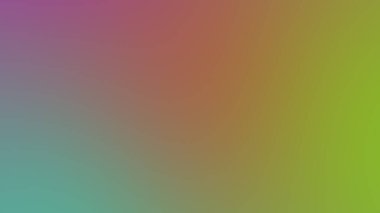 Soyut eğimli yeşil turuncu ve mor yumuşak renkli arkaplan. Mobil uygulama için modern yatay tasarım.