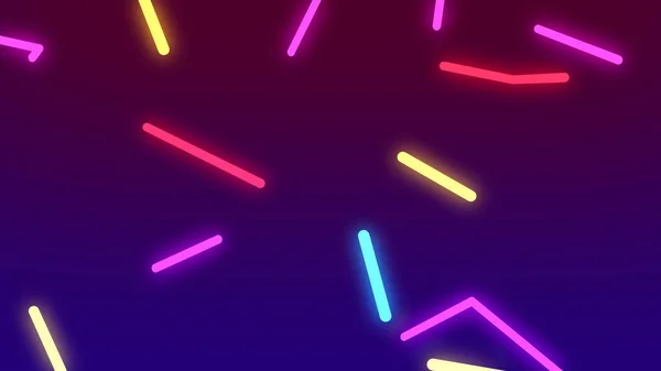 Soyut renkli neon ışık arkaplanı.