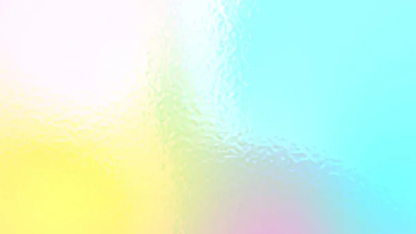 Abstrakt Blå Rosa Och Gult Ljus Neon Dimma Mjukt Glas — Stockfoto