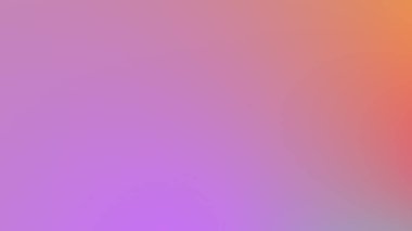 Soyut eğimli yeşil turuncu ve mor yumuşak renkli arkaplan. Mobil uygulama için modern yatay tasarım.