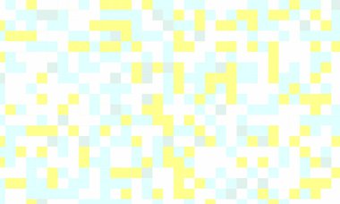 Soyut kare piksel mozaik renkli arka plan geometrik renksiz desen pastel renklerde. 8 bit