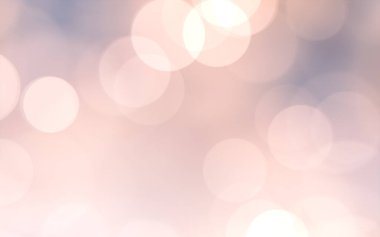 Sevgililer Günü konsepti için arka planda Bokeh ışıkları olan lüks pembe bulanık arka plan.