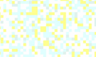 Soyut kare piksel mozaik renkli arka plan geometrik renksiz desen pastel renklerde. 8 bit