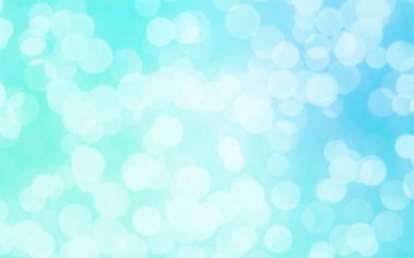 Mavi beyaz odak bulanık arka plan. Arkaplan ve duvar kağıdı Noel için soyut bokeh yumuşak ışık gradyanı.