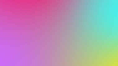 Soyut eğimli yeşil turuncu ve mor yumuşak renkli arkaplan. Mobil uygulama için modern yatay tasarım.