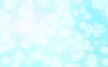 Mavi beyaz odak bulanık arka plan. Arkaplan ve duvar kağıdı Noel için soyut bokeh yumuşak ışık gradyanı.