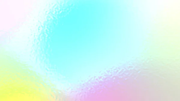 Abstract blue pink and yellow light neon fog soft glass background texture in pastel colorful gradation.