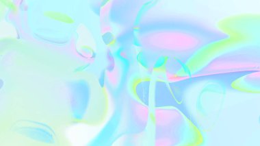 Renkli pastel renkte soyut yumuşak bulut arkaplanı.