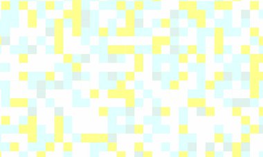 Soyut kare piksel mozaik renkli arka plan geometrik renksiz desen pastel renklerde. 8 bit